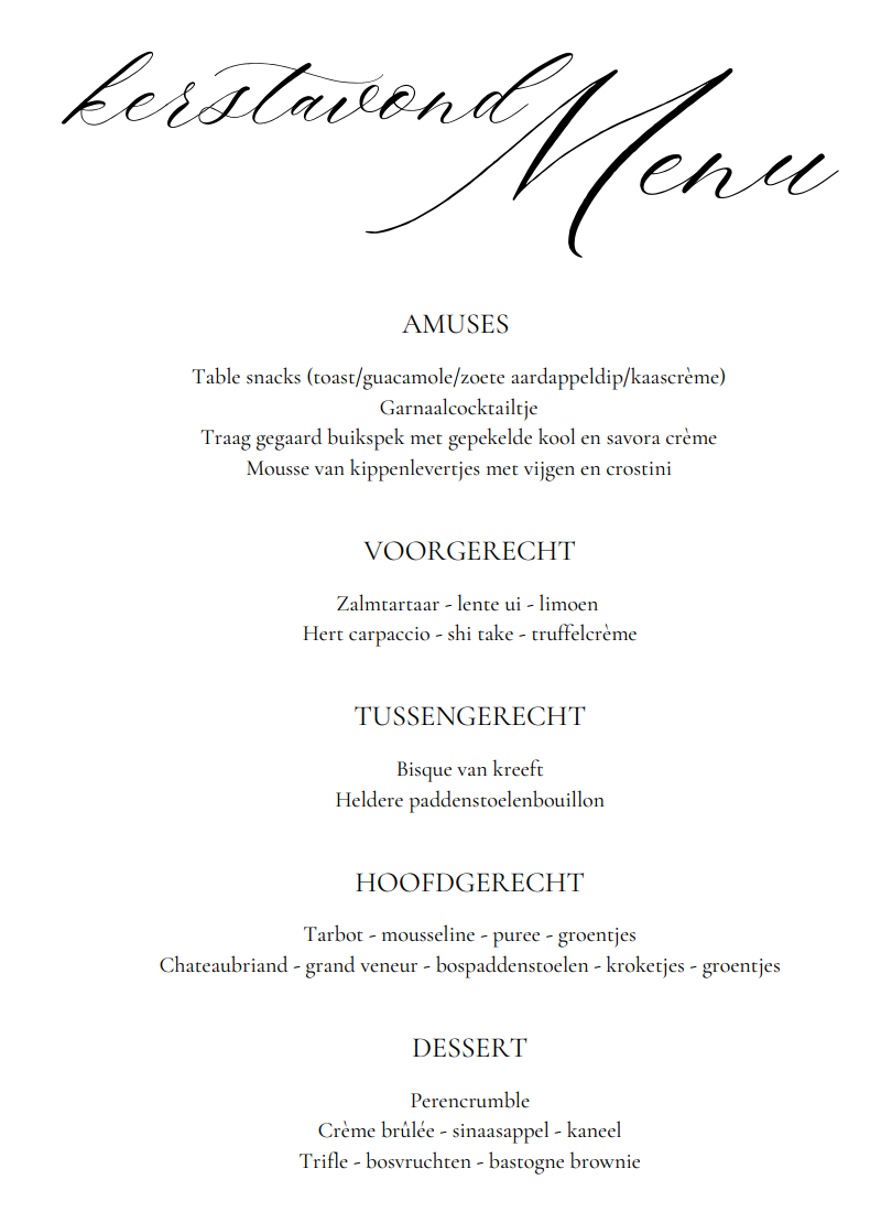 kerstavond menu 001